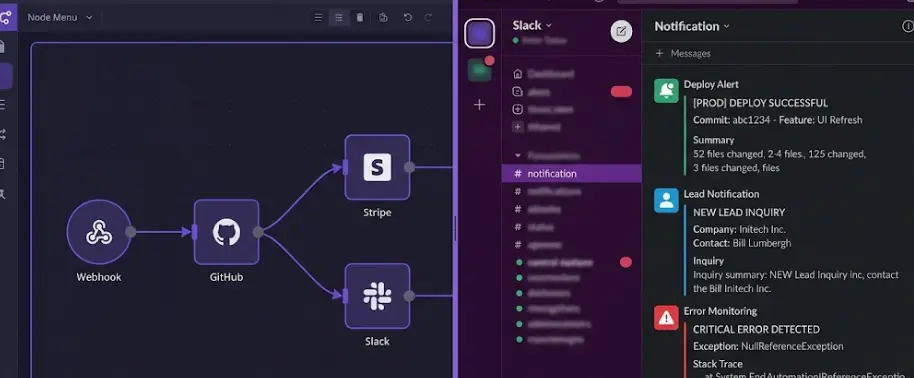 Automate Slack notifications with n8n — 7 practical workflow examples