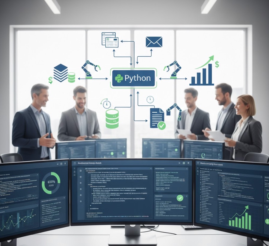 Python Business Process Automation - Real Company Cases and ROI