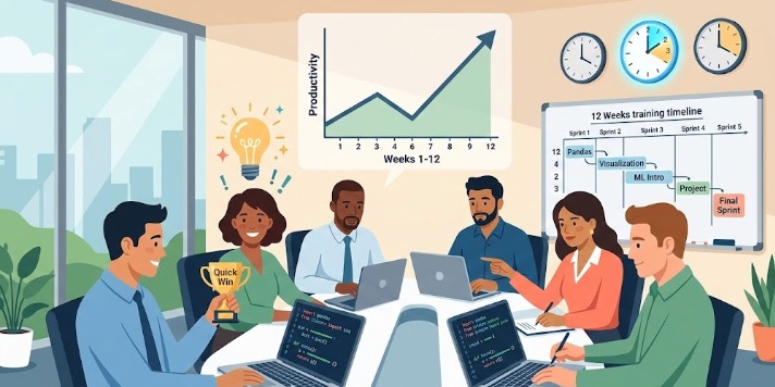 How to Train Your Team in Python Automation Without Losing Productivity